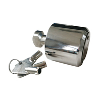 Nouvelle Arrivée 2026 : Cadenas à Clé pour Porte de Garage Roulante Valor, en Laiton ou Acier, Certifié Eurofins, Modèle RSD3P pour une Utilisation Sûre