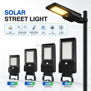 Lampe solaire LED tout-en-un de haute qualité avec détecteur de mouvement IP65, alimentée par batterie, pour <span class=keywords><strong>extérieur</strong></span>, route et jardin - Product Image 3