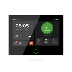 7 Zoll Tuya Smart WiFi 4G GSM Hausa larm system PST-G74-4GEU mit Vollfarb-Touch-<span class=keywords><strong>Display</strong></span> und 5000mAh Kunststoff-Batterie-Backup - Product Image 1