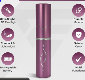 Mini lampe torche LED rechargeable haute puissance en forme de rouge à lèvres, idéale pour la promotion et la décoration, vente en gros - Product Image 4