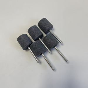 Kunden spezifischer Aluminium oxid Blue Corundum Schleif block 6mm Form Innen kreis Verband Rosten tfernung Poliers chleifkopf - Product Image 3