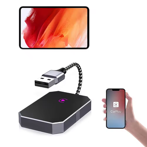 Caja de CarPlay automática dos en uno Pantalla OLED con cable/inalámbrico Bluetooth WiFi <span class=keywords><strong>Mini</strong></span> reproductor Multimedia Android Compatible con IOS Android - Product Image 3