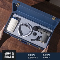 Juego de Tazas de Té de Acero Inoxidable con Logotipo Personalizado de Lujo, con Caja de Regalo con Paraguas y Cuaderno, Regalo para el Día del Padre, Acción de Gracias, Año Nuevo