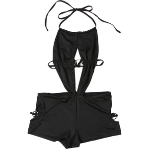 วิวิบลูค์ Z331RP ชุดรอมเปอร์ผู้หญิงแบบใหม่ เซ็กซี่ สำหรับฤดูร้อน สไตล์ฮิปสเตอร์ เปิดหลัง แต่งลูกไม้ ไร้แขน ทรงเข้ารูป เหมาะสำหรับงานปาร์ตี้และคลับแวร์ - Product Image 6