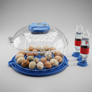 ตู้ฟักไข่พลาสติกขนาดเล็ก ความจุ 48-96 ฟอง พร้อ<span class=keywords><strong>ม</strong></span>ระบบควบคุมอุณหภู<span class=keywords><strong>ม</strong></span>ิและความชื้นอัจฉริยะ ระบบพลิกไข่อัตโน<span class=keywords><strong>ม</strong></span>ัติ สำหรับไก่ เป็ด นกกระทา - Product Image 6