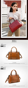 Nouveaux sacs à main de luxe à bandoulière en cuir de vache véritable pour femmes, sacs de créateurs pour filles - Product Image 4