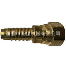 Copper Fittings Internal Thread Swivel Connector 1/2 In Brass Hose Fitting Industrial Durable - Product Image 1