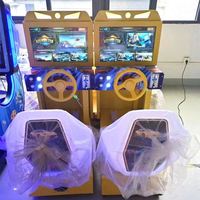 Consoles de jeu de course à monnayeur, simulateurs de course compétitifs d'arcade, équipement de divertissement en réseau pour duels