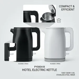 Wholesale 0.8L Water <b>Kettle</b> Hotel Stainless Steel 220V for Household Use Boil-Dry Protection Prevents Damage From Dry - Product Image 5