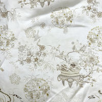 Nappe de table en microfibre tissée lavande de qualité supérieure, housses de chaise imprimées numériquement sur mesure, tissu violet pastel pour rideaux de maison pour filles