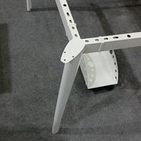 Pied de table de bureau moderne en fer pour école, hôtel, réunion, bureau informatique – Installation simple, vente en gros, pas cher, promotion du moment
