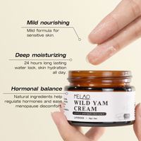 Crème de Yam Sauvage à Marque Privée pour la Santé de la Prostate, l'Équilibre Hormonal et la Vitalité Crème de Yam Sauvage Crème pour la Prostate