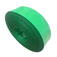 Tuyau plat en PVC de 6 pouces de qualité supérieure de l'usine LONGXI, 31 kg, garantie 1 an, pour la lutte contre les incendies et les secours d'urgence