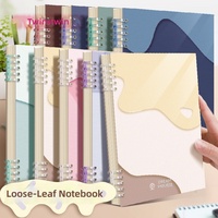 Agenda planificateur personnalisé A5/B5 en gros classeur rigide carnet de notes ensemble papier promotionnel carnet de notes cadeau d'affaires