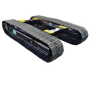 광산 코어 오거 물 우물 드릴링 장비 크롤러 건설 기계 장비 부품 용 OEM 강철 고무 추적 하부 구조 - Product Image 1