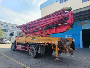 รถปั๊มคอนกรีตมือสอง ปี 2021 ยี่ห้อ San-y รุ่น SY5330THB 390C‑8 ขนาด 39 เมตร เครื่องจักรปั๊มคอนกรีตแบบบูมสำหรับงานหนัก - Product Image 1