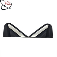 Garniture d'angle de pilier avant 75495-TG7-A01 75490-TG7-A01 pour Honda Pilot Ridgeline, moulure triangulaire de rétroviseur latéral