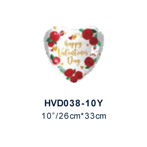 10 "tình yêu trái tim lá Balloons-Các loại Ngày Valentine phong cách số lượng lớn bán buôn cho lãng mạn bên trang trí, nguồn cung cấp sự kiện - Product Image 3