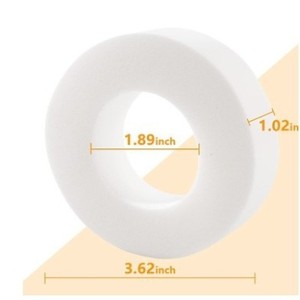 Juego de ruedas para robot limpiador de piscinas Dolphin 6101611 para uso doméstico en piscinas, material PP - Product Image 2