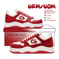 OEM&ODM Sneakers personnalisées de haute qualité, design de logo personnalisé, chaussures en cuir pour hommes, chaussures décontractées, chaussures de sport