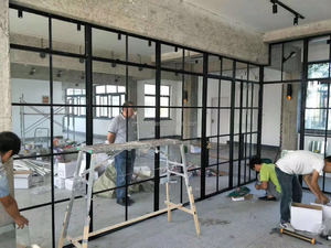Hotel Movable Internal Partition Wall Office Decoration Soundproof Wall Panel Mobile Alloy Folding Partition Wall CN <strong>Supplier</strong> - Product Image 5