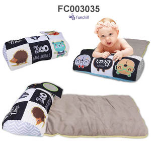 Couverture rampante pour bébé apprentissage jouets sensoriels éducatifs Montessori oreiller tapis de jeu bébé jouets pour 0-12 <span class=keywords><strong>mois</strong></span> - Product Image 6