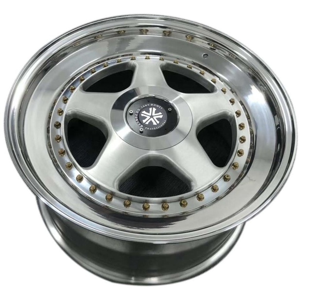 3 Piece Custom Forged Alloy Wheel Aftermarket with T6061 Made in China
