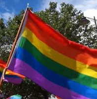 Drapeau arc-en-ciel LGBT en polyester, impression numérique personnalisée, mât en aluminium, drapeau de la fierté gay 3x5 pieds, vente en gros à prix réduit