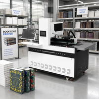 Imprimante jet d'encre haute vitesse pour bords de livres, machine automatique d'impression de bords de livres pour l'impression de bords de livres et de cahiers personnalisés