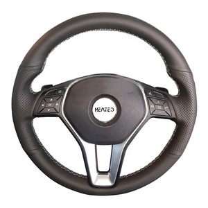 Housse de <span class=keywords><strong>volant</strong></span> pour voitures, pour <span class=keywords><strong>Mercedes</strong></span> Benz B180 A200 220 260 B <span class=keywords><strong>C</strong></span> E CLA GLK GLA180 200 220 260, prix de gros - Product Image 4