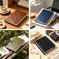 Carnet portable A5 en cuir PU avec logo personnalisé, imprimé en sérigraphie, pour cadeau publicitaire d'entreprise, pour le personnel scolaire et les enseignants