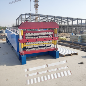 Highly Automated Roofing <b>Sheet</b> Roll Forming Machine Metal Steel Three Layer Roll Forming Machine - Product Image 1