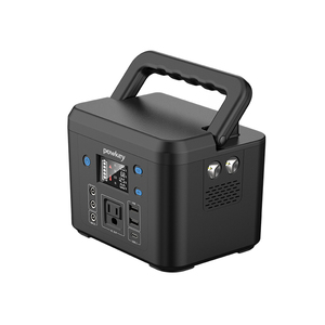 Generator Tenaga Surya 110V 220V Portabel, Stasiun Daya Baterai <span class=keywords><strong>Lithium</strong></span>-ion 200W, Power Bank Outdoor, Kompatibel dengan Panel Surya Mobil MPPT - Product Image 2