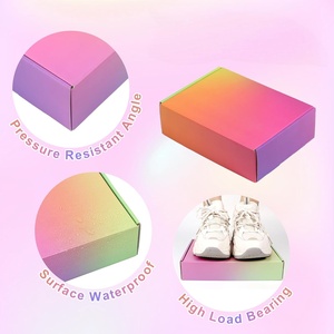 Caja de Cartón Corrugado con Recubrimiento UV Personalizado, Logotipo en Lámina Dorada, Materiales Reciclados, Embalaje de Belleza con Relieve y Laminado Mate - Product Image 2
