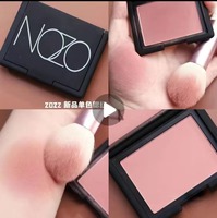 Palette de fard à joues monochromes naturelles, effet mat et scintillant, pour le maquillage nude, contouring et anti-cernes, résistante à l'eau et à la transpiration, vente en gros