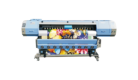 Printer Eco Solvent Inkjet Allwin E180s dengan Head I3200 DX5 Dx7, Peralatan Pencetakan 6 Kaki untuk Spanduk, Kanvas, Vinyl, Stiker