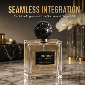 Bouchon de flacon de parfum en ABS écologique avec logo personnalisé de qualité supérieure et design durable - Product Image 1