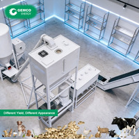 Nouveau moulin à aliments électrique compact pour ferme, gain de place, capacité de 800 kg/h, en acier inoxydable, pour bétail, vaches, chèvres, chevaux, animaux, porcs