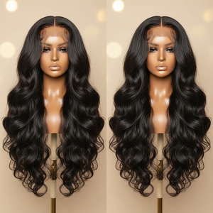 Alta qualità resistente al calore capelli sintetici lunghi capelli ricci parrucche con bottone maglia trasparente 1 pz <span class=keywords><strong>parrucca</strong></span> <span class=keywords><strong>sintetica</strong></span> - Product Image 1