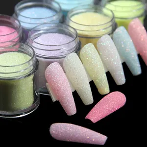 Promotion : Paillettes de Sucre Irisées 3,5g – Pigment Coloré Effet Bonbon pour Manucure, Poudre Scintillante pour Décorations d'Ongles - Product Image 1