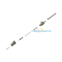 Peralatan Serat Optik FTTH Konektor Kabel Flat Drop LC MM