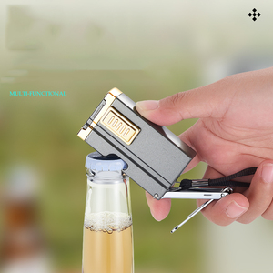 Encendedor Multifuncional Resistente al Viento con Abrebotellas y Cortaúñas, Presentado en una Caja de Regalo. Logotipo Personalizable Disponible. - Product Image 5