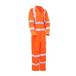 Orange Workers Overall Uniform mit reflektieren dem Klebeband für Mining Men Overalls