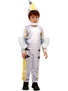 4ourcostumes Combinaison de poisson mignon pour enfants, tenue de fête, Purim, Carnaval, Halloween, déguisement de floundeur pour enfants - Product Image 4