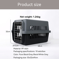 Nouveau Portable voiture Pet Cage Pet Aviation Box chat et chien transport transporteur produits pour animaux de compagnie