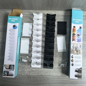 Hat Organizer For Baseball Caps <b>Wall</b> Mounted <b>Storage</b> Rack With Multiple Layers <b>Hanging</b> Display And <b>Storage</b> Solution - Product Image 2