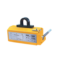 Lève-charge magnétique permanent manuel pour levage de plaques d'acier, forte force de maintien, design léger et portable