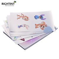 Etiquetas Autoadhesivas de Papel A4 de Primera Calidad, Plateadas, de PET, Impermeables, para Impresión de Inyección de Tinta, de una Sola Cara, Activadas por Agua, para Enmascarar