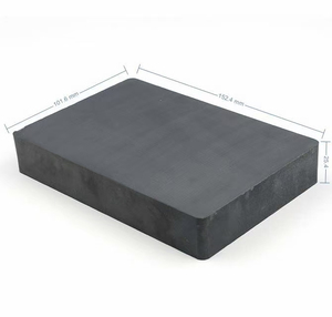Aimant permanent de ferrite, 6 "x 4" x 1 ", fabrication professionnelle, prix concurrentiel - Product Image 1