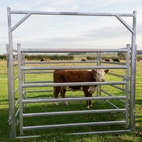 Cercas Galvanizadas Resistentes para Animales, Panel de Cerca para Caballos, Ovejas, Ganado, Granjas